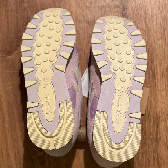 Reebok Classic leather pastel purple sneaker NWT OG 80's - Picture 8 of 9
